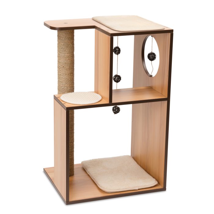 Vesper V-Box - Walnut - Large - 50 x 40 x 78 cm