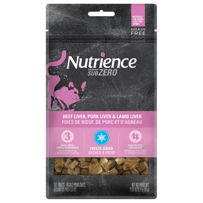 Nutrience SZ GF Beef, Pork & Lamb Liver Treats, 30 g (1 oz)