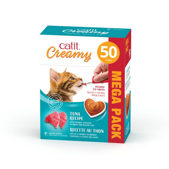 Catit Creamy - Thon, Paquet de 50