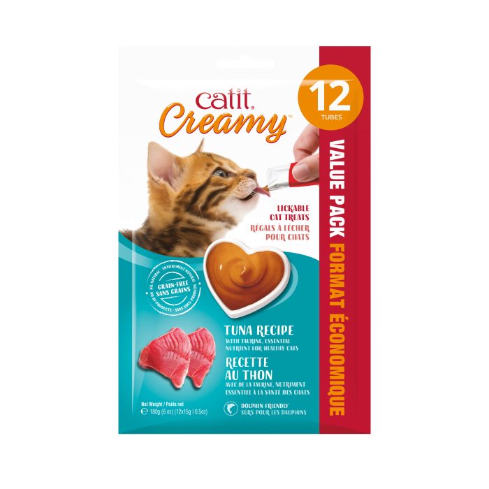 Catit Creamy - Tuna, 12 Pack