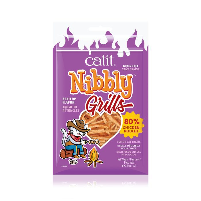 Catit Nibbly Grills - Chicken & Scallop, 30 g (1 oz)