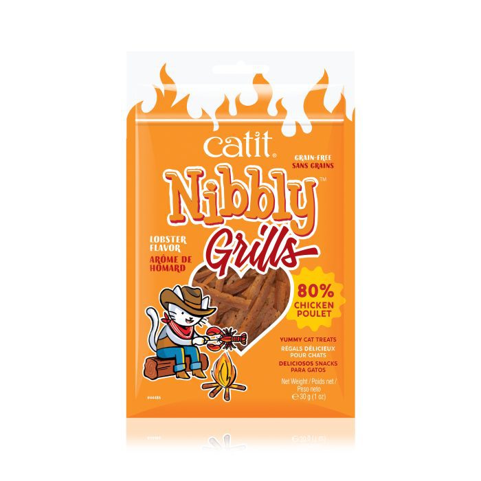 Catit Nibbly Grills - Chicken & Lobster, 30 g (1 oz)