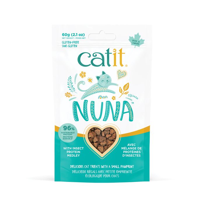 Catit Nuna Treats – Insect Blend, 60 g